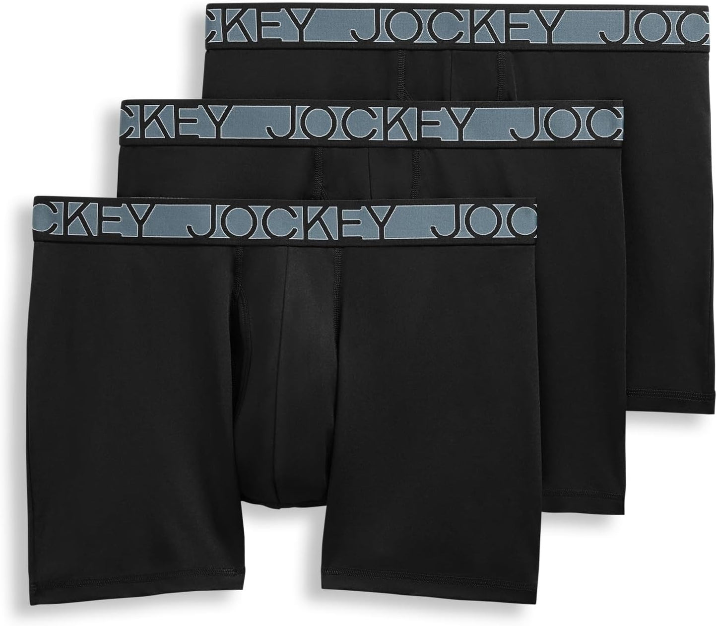 Jockey Men's Active Microfiber 5in Boxer Briefs - 3 Pack Review