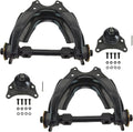 TRQ Front Upper Control Arm and Ball Joint Set - Direct Fit 4-Piece
