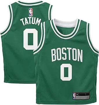 Jayson Tatum Boston Celtics NBA Kids 4-7 Green Icon Jersey