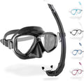 Cressi Perla Mask Mexico Snorkel Package - Low-Volume Snorkel Combo