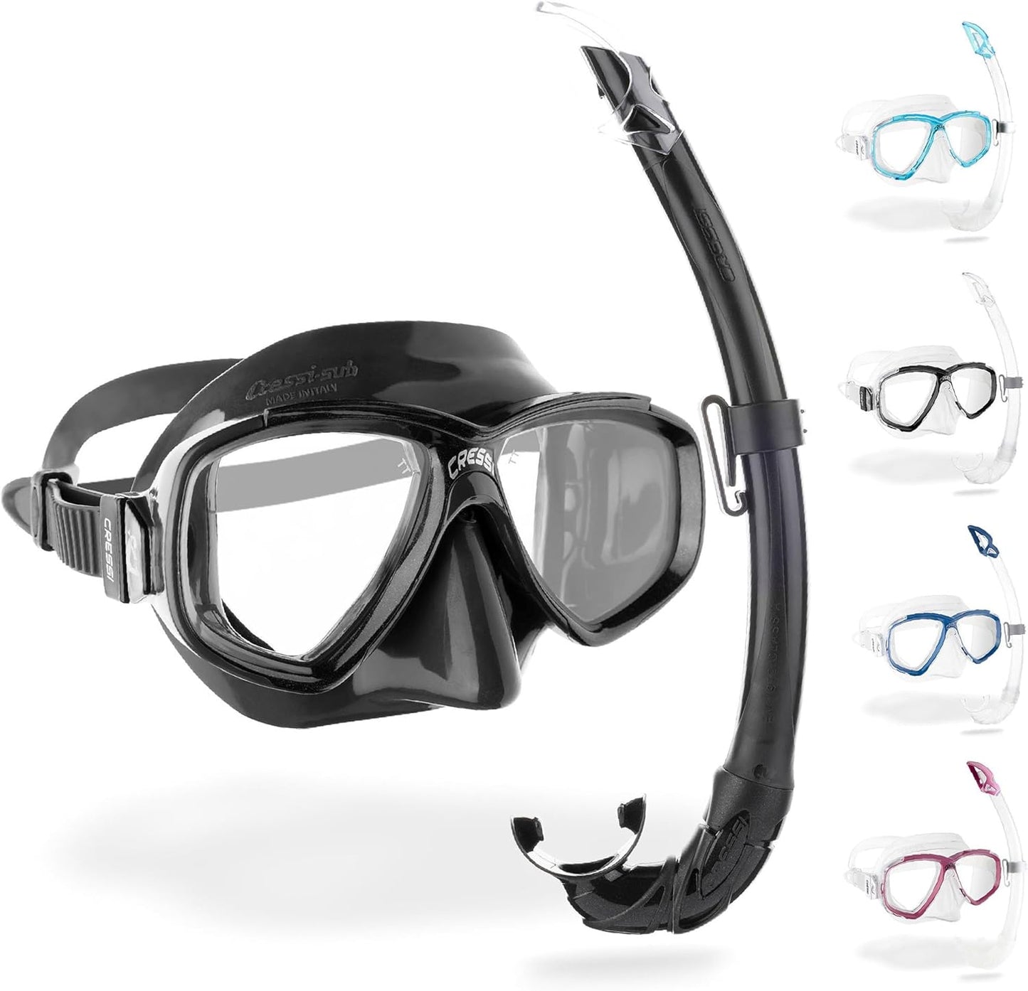 CRESSI Snorkel Set - Clear Vision