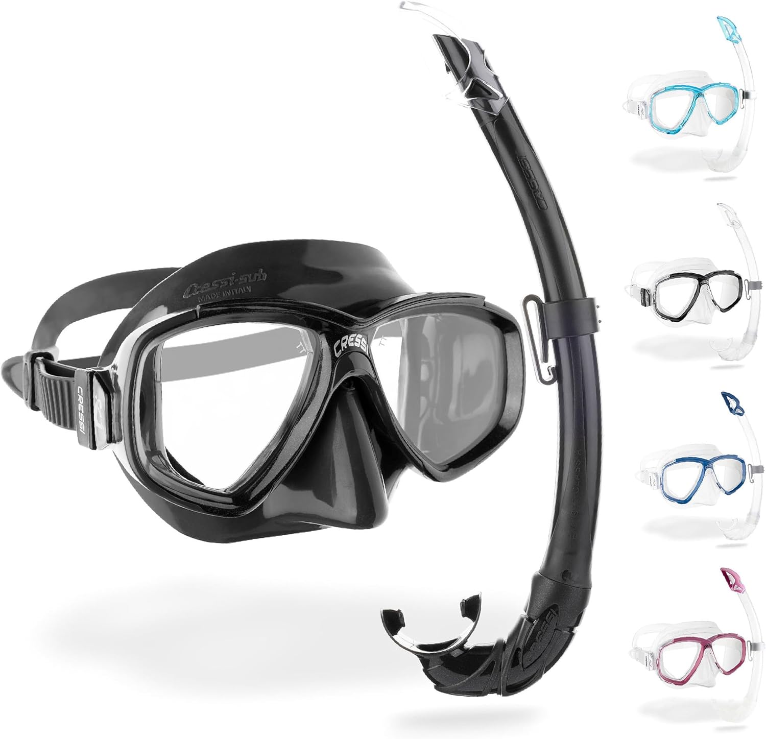 CRESSI Snorkel Set - Clear Vision