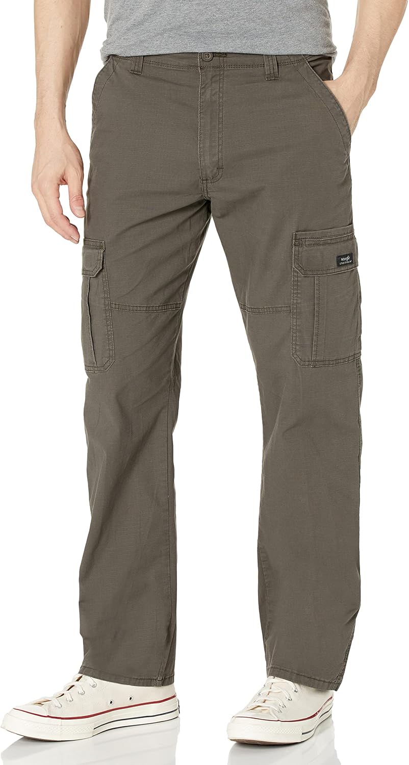 Wrangler Authentics Men's Relaxed Fit Stretch Cargo Pant Review
