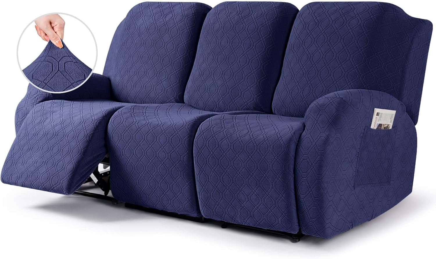 VANSOFY Recliner Cover - 3-Piece Stretch Sofa Slipcovers