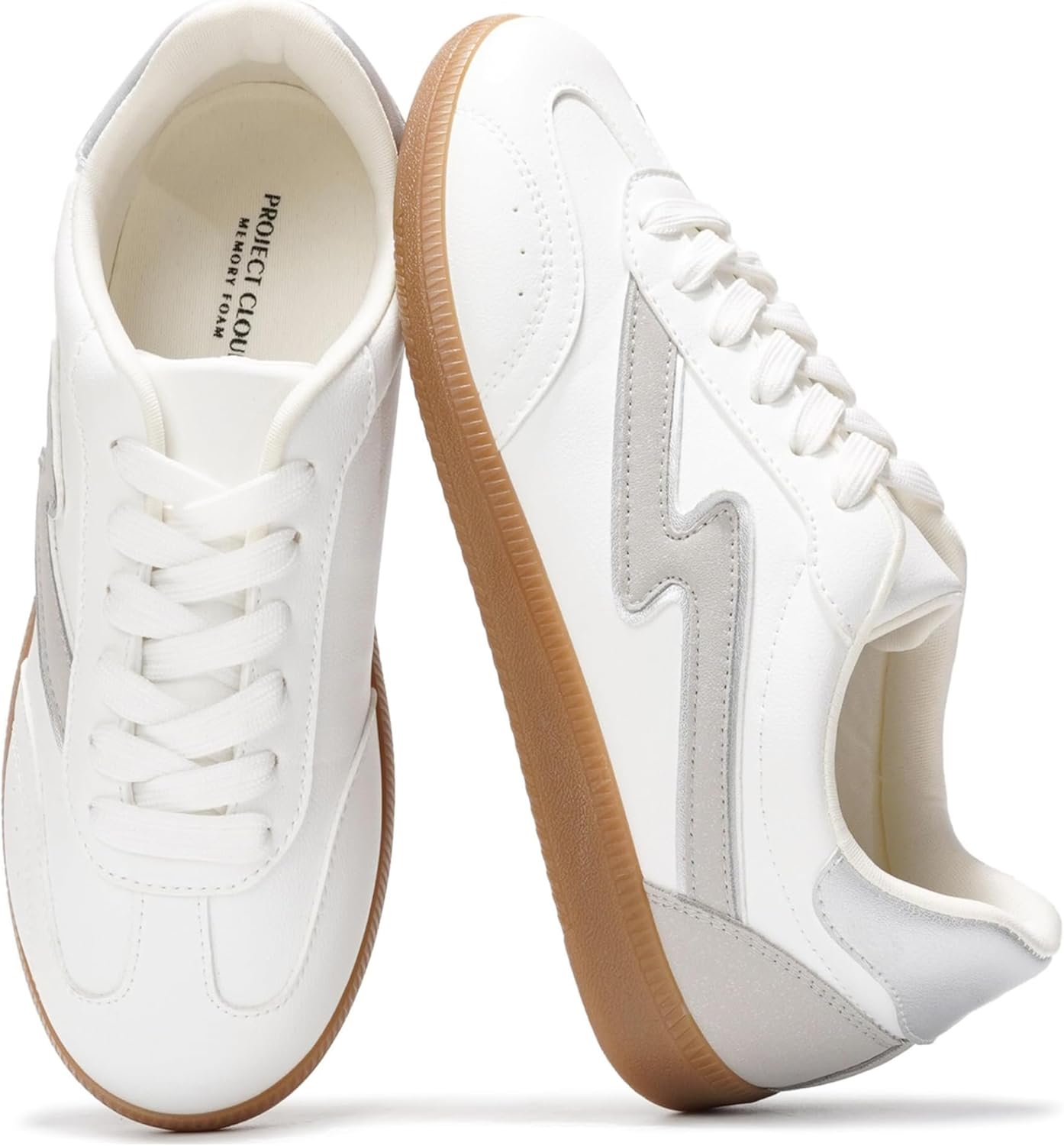 Project Cloud Sneakers for Women - Trendy Lace-Up Shoes