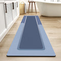 MontVoo Bath Mat Runner 17x70 Navy - Quick Dry, Non Slip