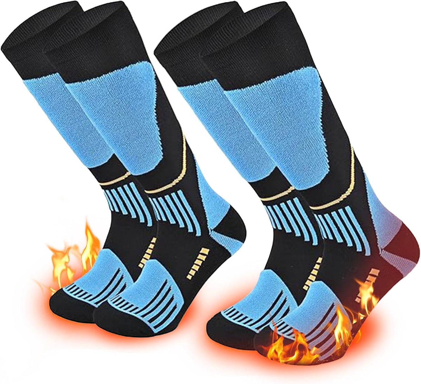 COOPLUS Compression Ski Socks - Stay Warm & Supported!