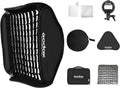 Godox 32x32 in Foldable Flash Softbox Kit - Portable Soft Even Light