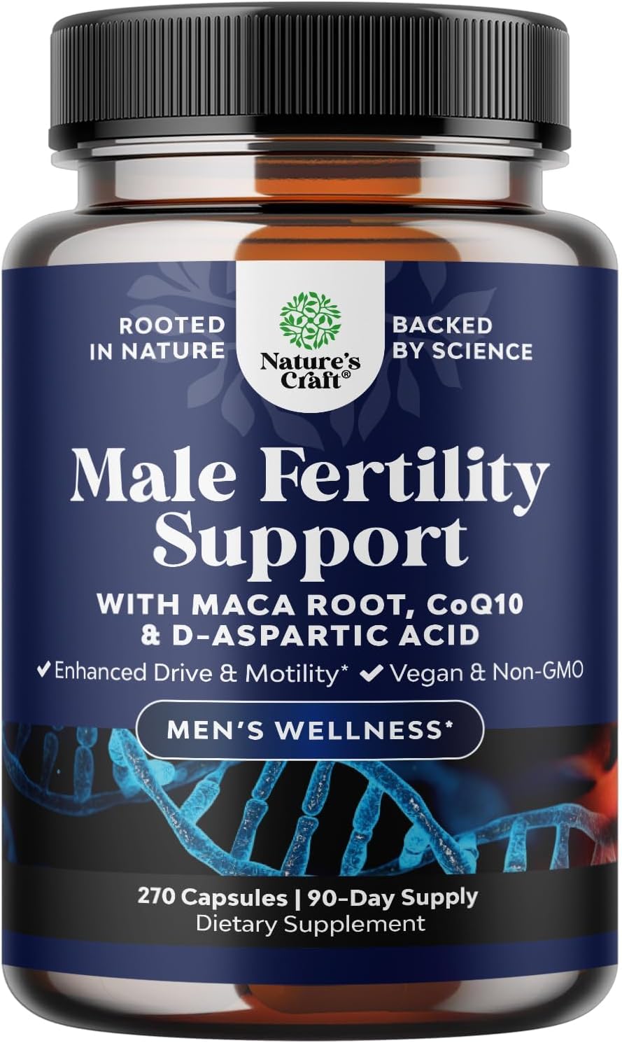 Pre Conception Male Fertility Supplement for Enhanced Sperm Health