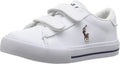 Boys Polo Fashion Hook & Loop Sneaker - Dressy Casual Fit
