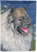 Keeshond House Flag Large Sleeve Pole Flag - Durable Outdoor Art