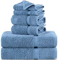 Turkish Cotton Super Soft Towel Set (6-Piece) - Hotel Quality