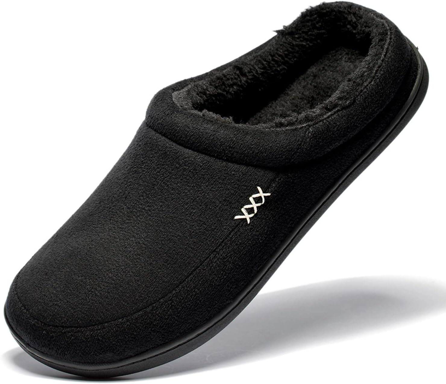 NewDenBer Men's Warm Memory Foam Suede Plush Slippers Review