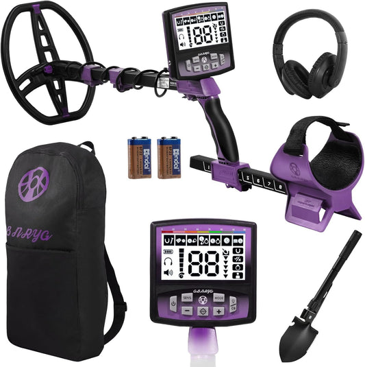 Professional Metal Detector for Adults with 12in Waterproof Coil