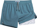 maamgic Mens Running Shorts with Compression Liner 5 in - Comfortable