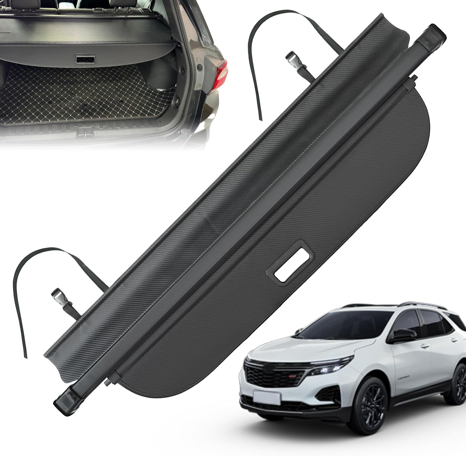 Trunk Cargo Cover for Chevy Equinox GMC Terrain 2025 2026