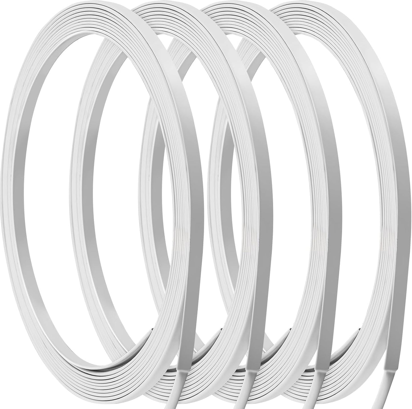 White Spring Steel Boning for Corset Crafts - 22 Yards