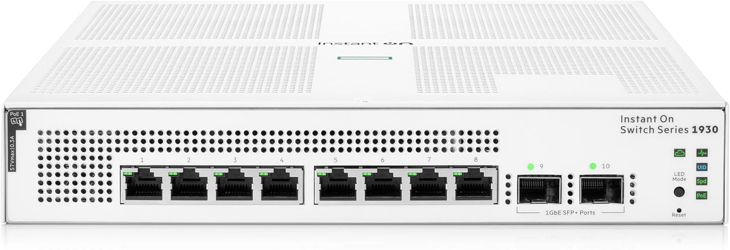 HPE Networking Instant On 1930 8-Port Gb Smart-Managed Switch