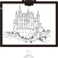Diamond Painting Light Pad A3 LED Tracer - Dimmable, Magnetic Clip