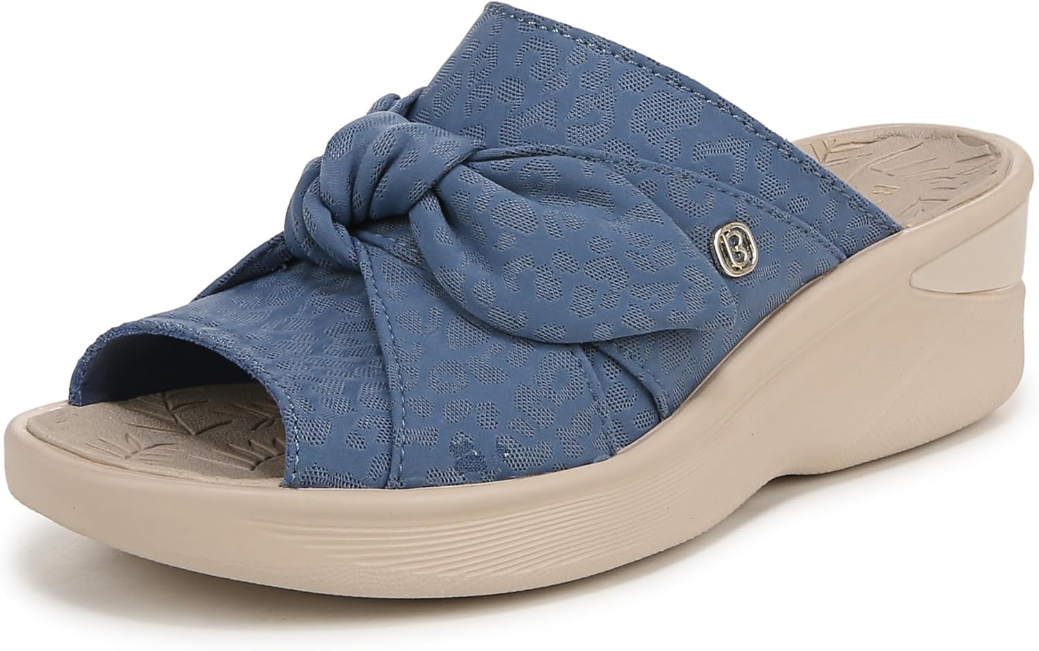 BZees Women's Smile Sandal: Comfortable Wedge Sandal for All-Day Wear