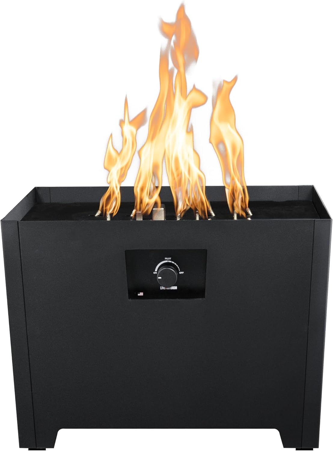 Portable Propane Fire Pit - Easy Assembly - Efficient Campfire
