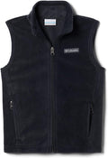Columbia boys Steens Mountain Fleece Vest - Warm, Soft Layer Outerwear