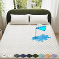 OhGeni 100% Waterproof Mattress Protector King Size - Silent, Deep