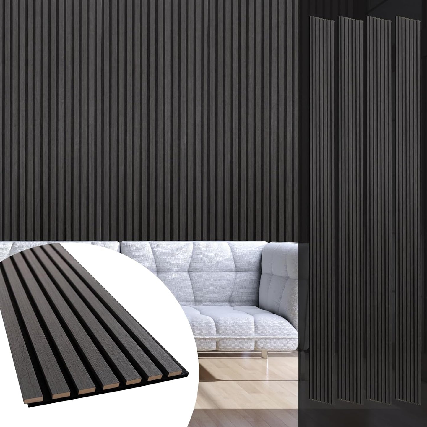 Yuzzy Wood Panels for Wall and Ceiling - Modern Acoustic Decor