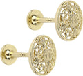 Lewondr Antique Gold Curtain Holdbacks - Vintage Chic!