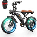 Movcan V60 Pro 1500W Fat Tire Electric Bike - 33MPH Top Speed