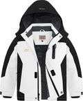 WULFUL Boy's Waterproof Ski Jackets for Cold Weather Comfort