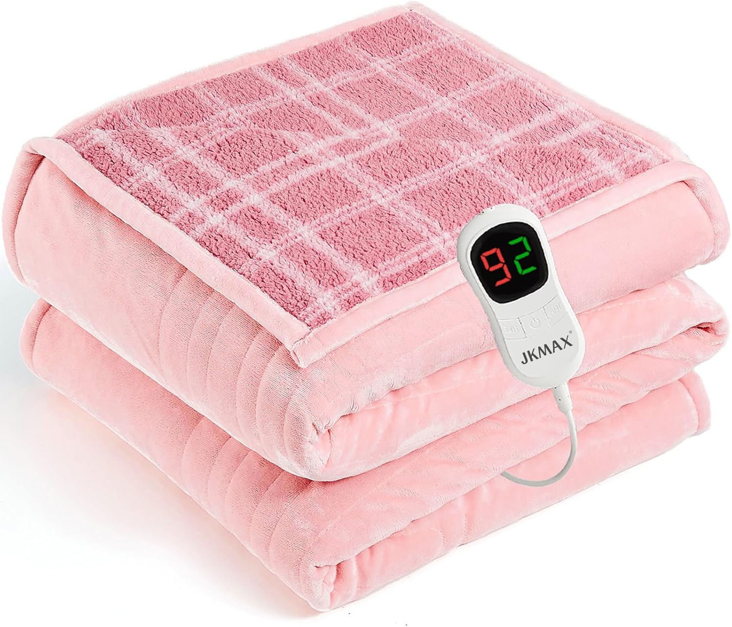 Heated Electric Blanket Twin Size - Flannel Heating Blanket