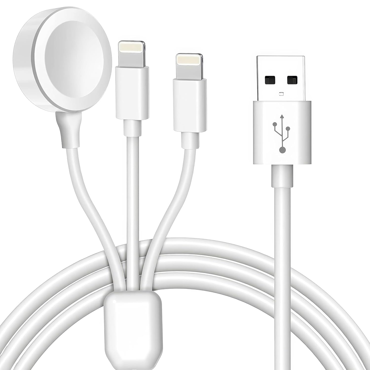 Ultra-Fast 3-in-1 Charger Cord for Apple Watch & iPhone - TOP-UP!