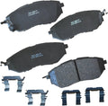 Bendix Premium SBC1078 Ceramic Front Brake Pads for Subaru - Reliable