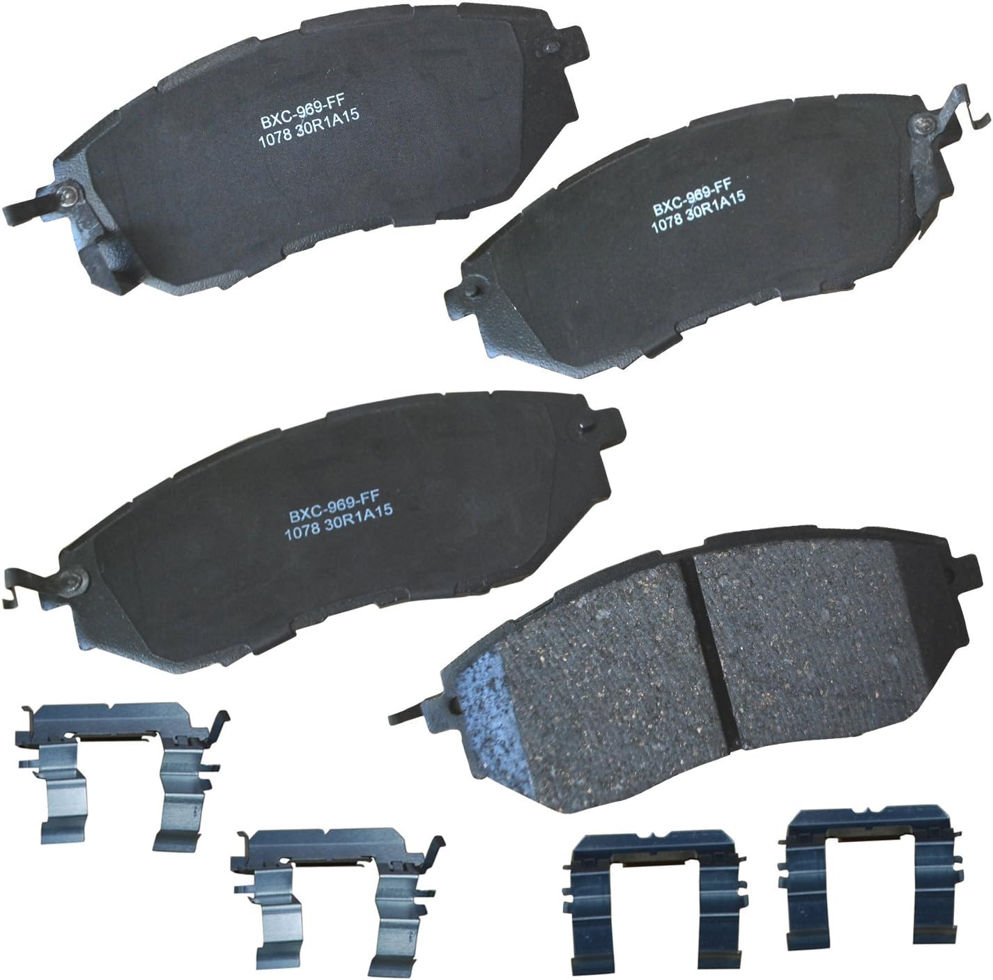 Bendix Premium SBC1078 Ceramic Brake Pads for Subaru Vehicles