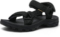 Women's Hiking Sport Sandals with Arch Support - Adjustable Velcro