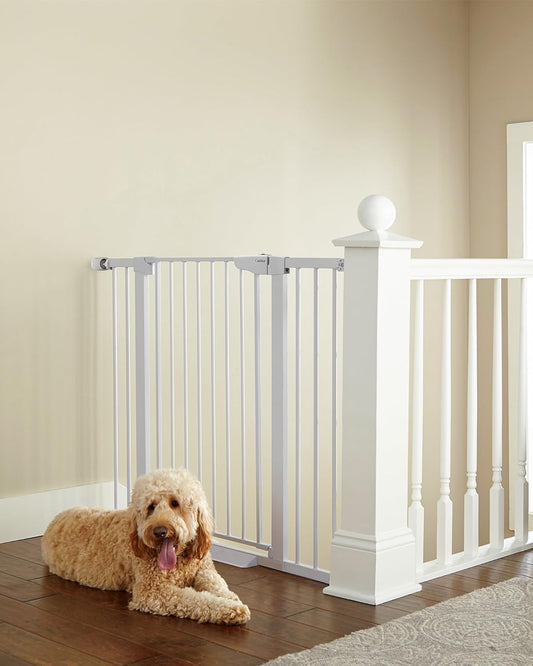 Cumbor 36 Extra Tall Baby Gate - Secure Entryways & Peace of Mind