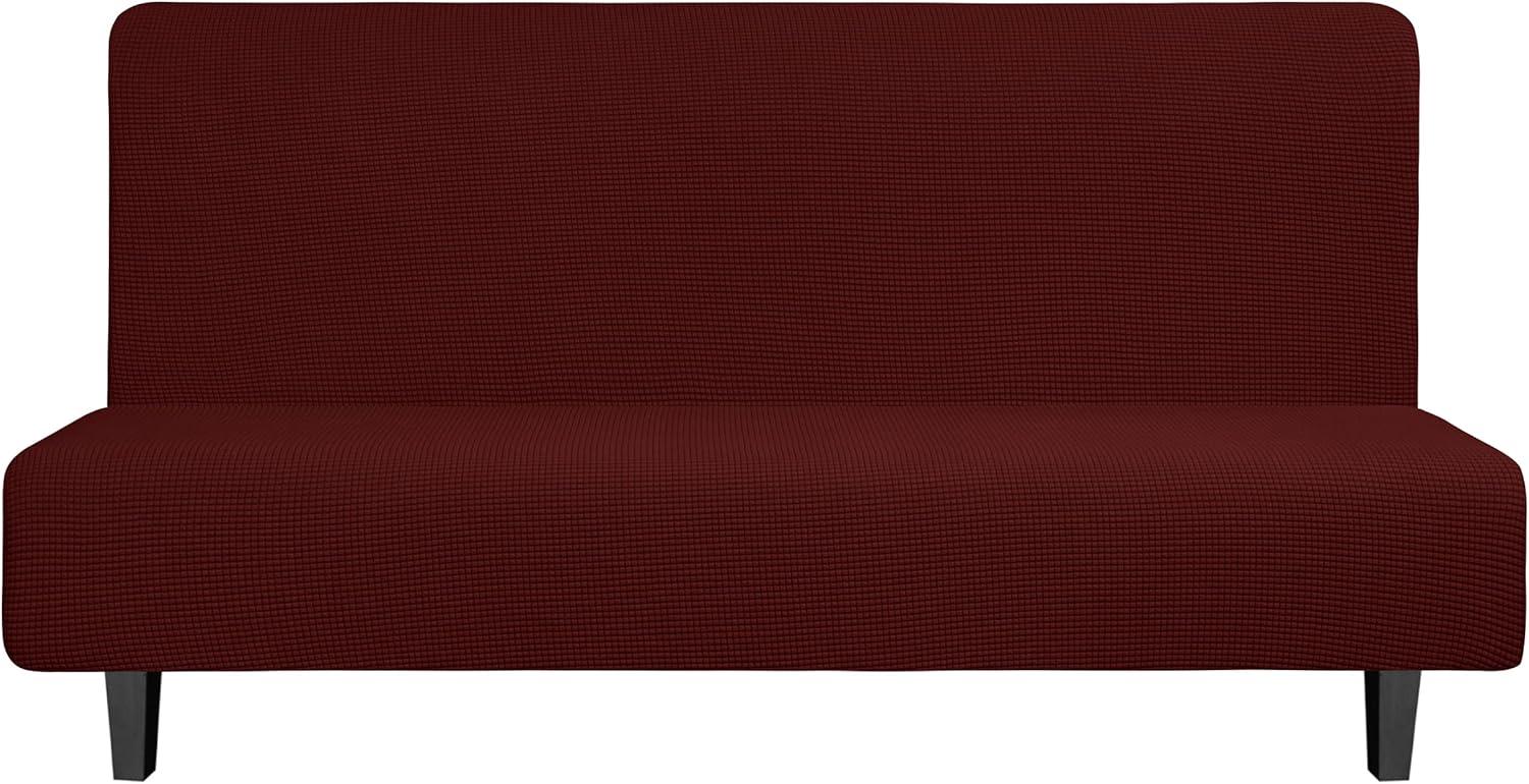 Easy-Going Stretch Futon Slipcover for Armless Sofa Protection
