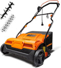 LawnMaster GVB1316 Electric 16 in Dethatcher and Scarifier - Dual