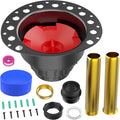 PVC Freestanding Tub Drain Kit - Stable, Easy Installation
