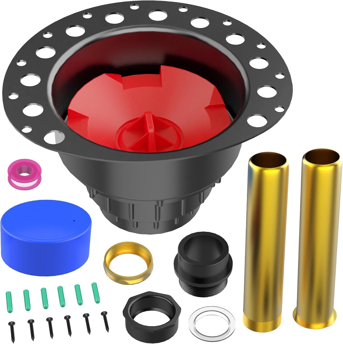 PVC Freestanding Tub Drain Kit for Easy Installation and Use