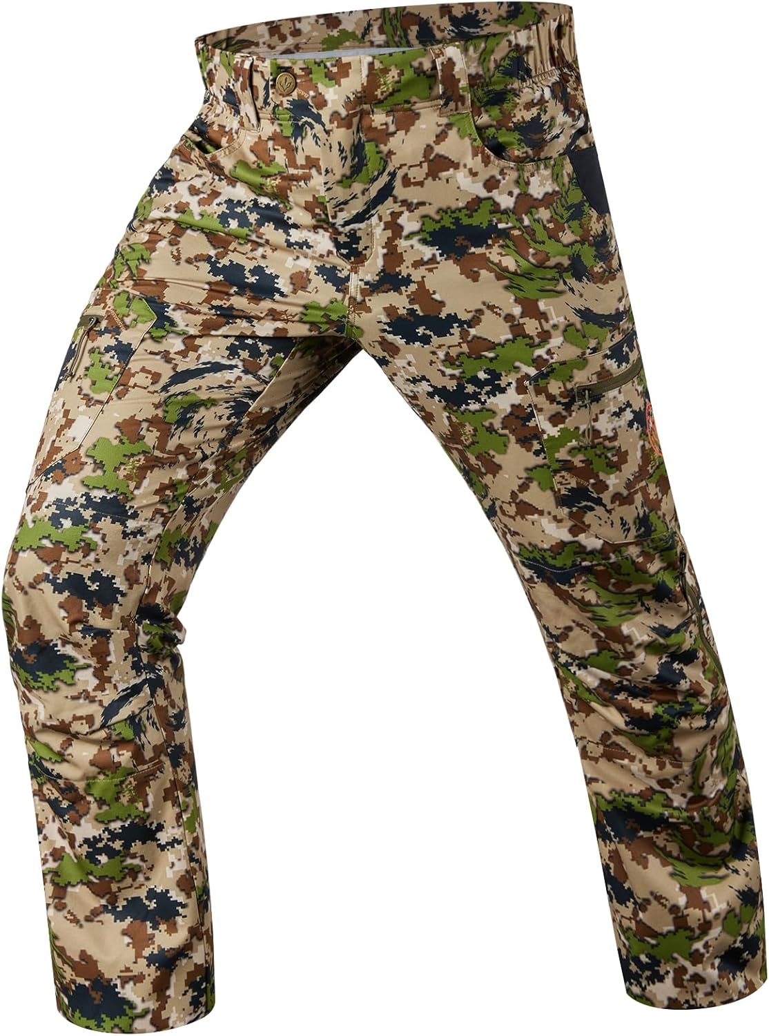 BASSDASH Mens Lightweight Hunting Pants for Spring and Summer