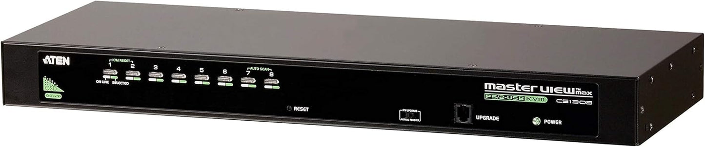 ATEN 8-Port USB/PS2 Combo KVM Switch for Seamless Control