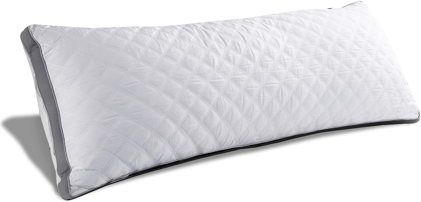 Oubonun Premium Adjustable Loft Quilted Body Pillow for Comfort