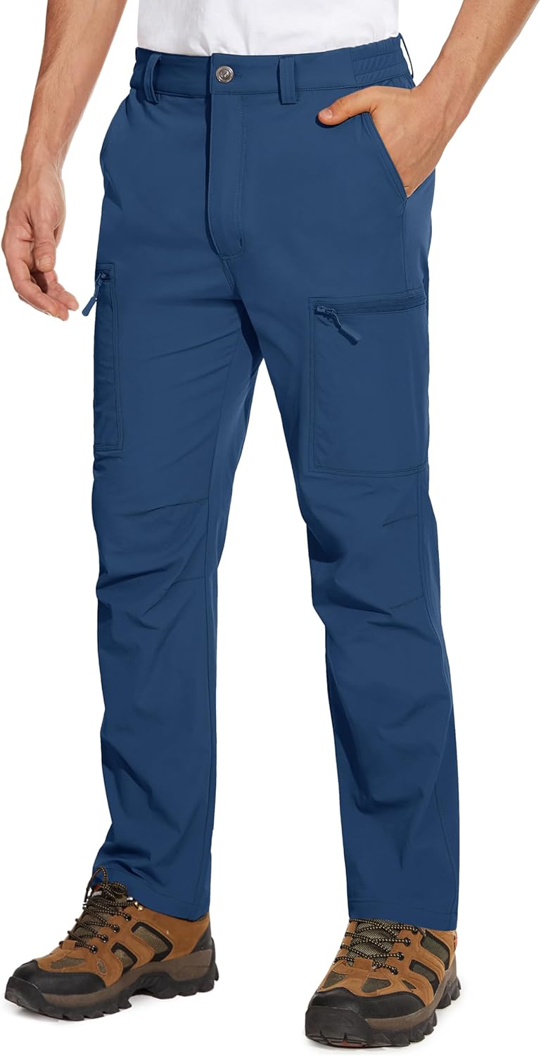 MAGCOMSEN Men's Hiking Pants: Lightweight Quick Dry Outdoor Wear