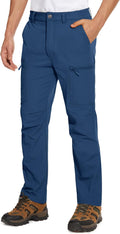 Men's Hiking Pants - Water Resistant Ripstop Lightweight Fit