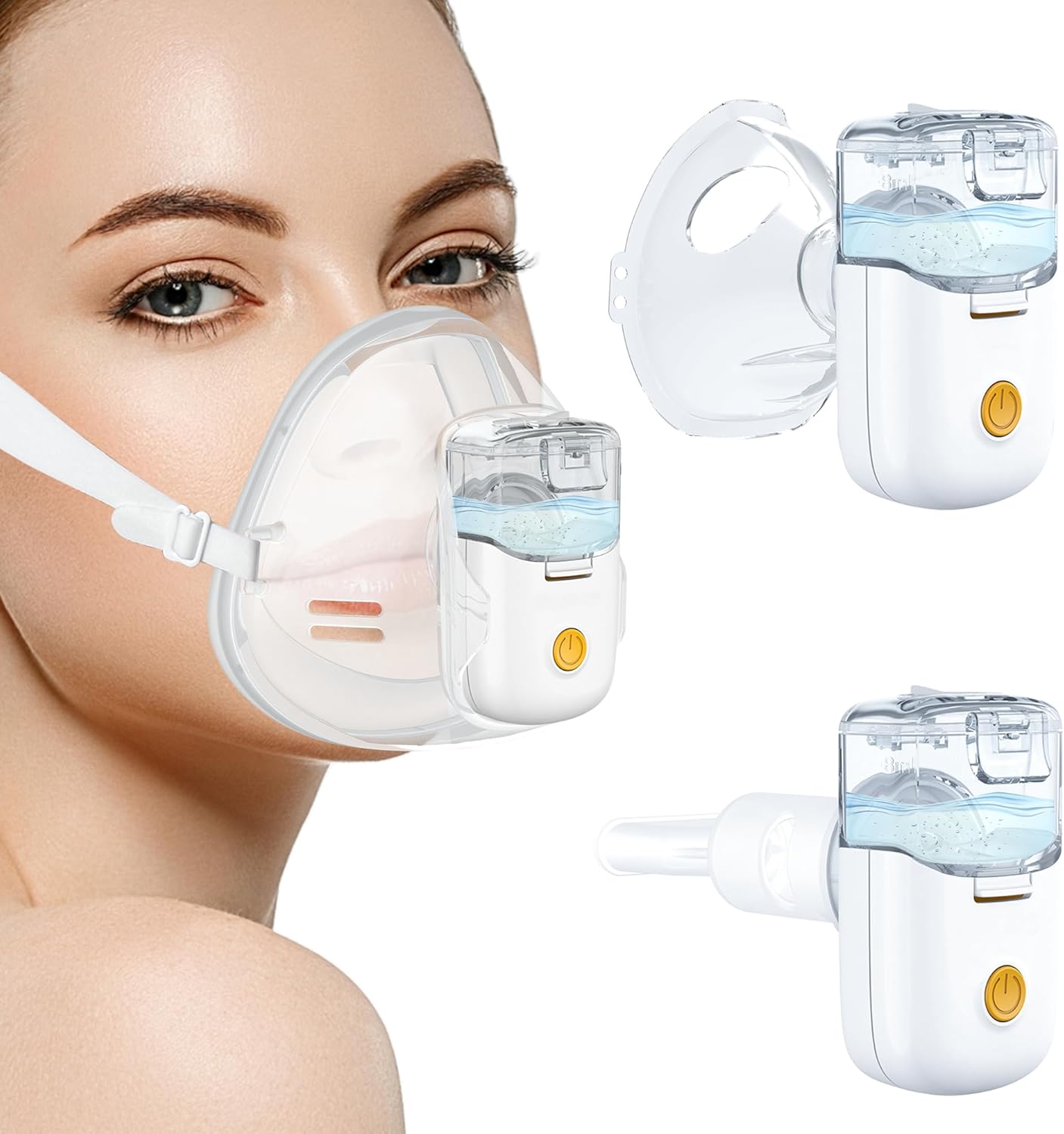 Mini Rechargeable Nebulizer for Home Use - Breathe Freely!