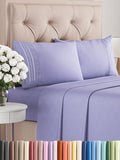 Queen Size 4 Piece Sheet Set - Cooling, Ultra-Soft Hotel Luxury