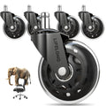 Lifelong Original Office Chair Wheels Replacement Casters - Silent