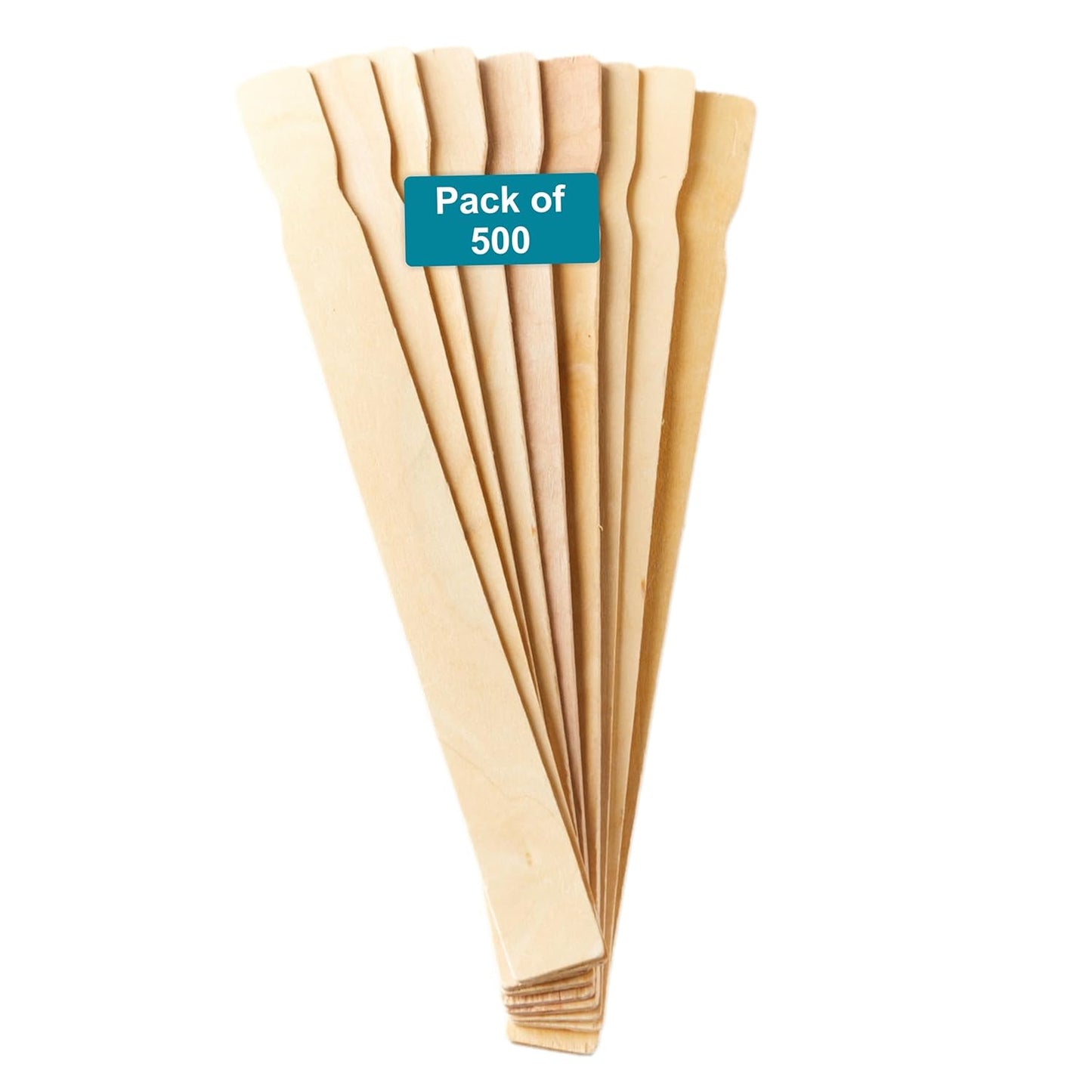 14 Wooden Paint Paddles for Mixing Sticks - Pack of 500ct